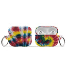 Out of Focus | Tie Dye Apple AirPods Case for AirPods 3 & AirPods Pro 1&2 Silver