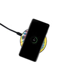 Out of Focus | Tie Dye Wireless Charging Pad in Black