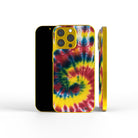 Out of Focus | Tie Dye Precious Metals Case in Gold