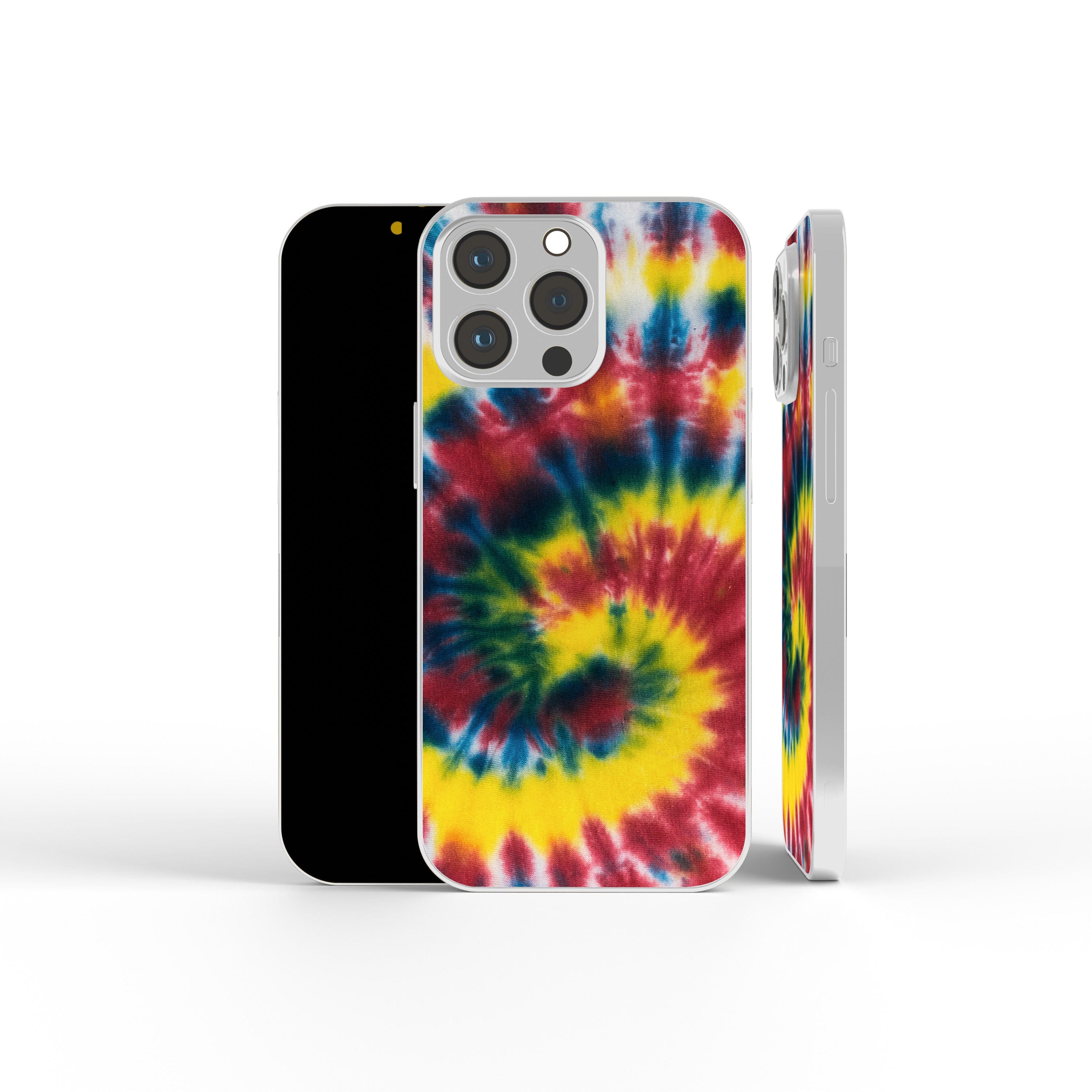 Out of Focus | Tie Dye Precious Metals Case in Silver