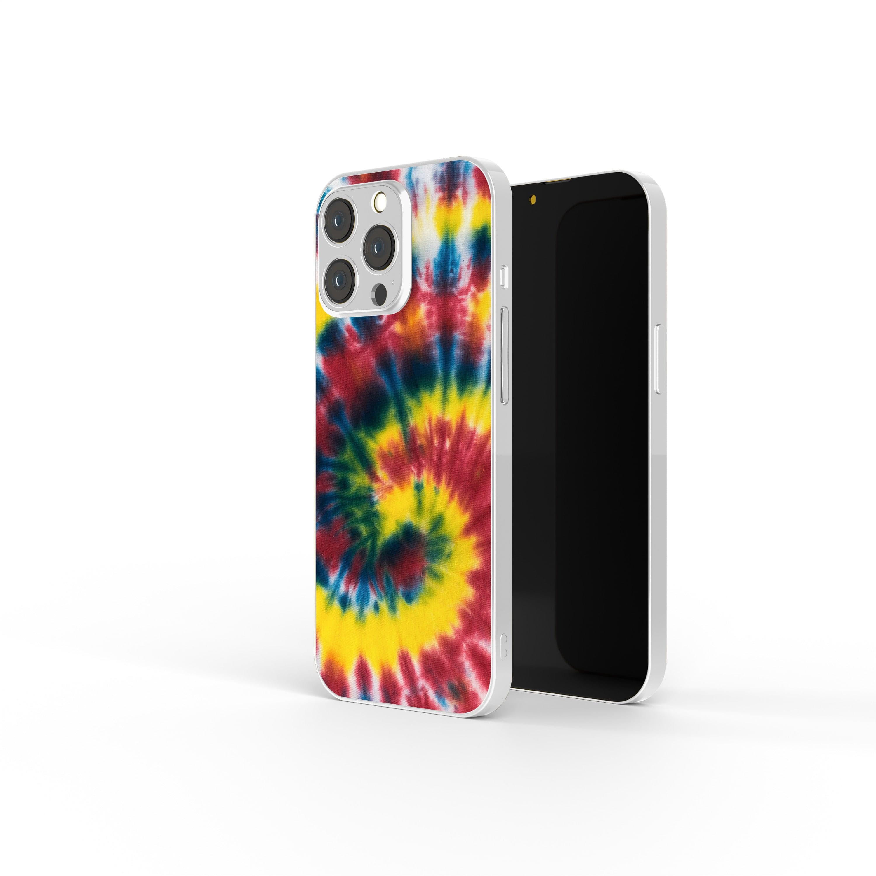 Out of Focus | Tie Dye Precious Metals Case in Silver