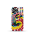 Out of Focus | Tie Dye Foldable Phone Grip in White