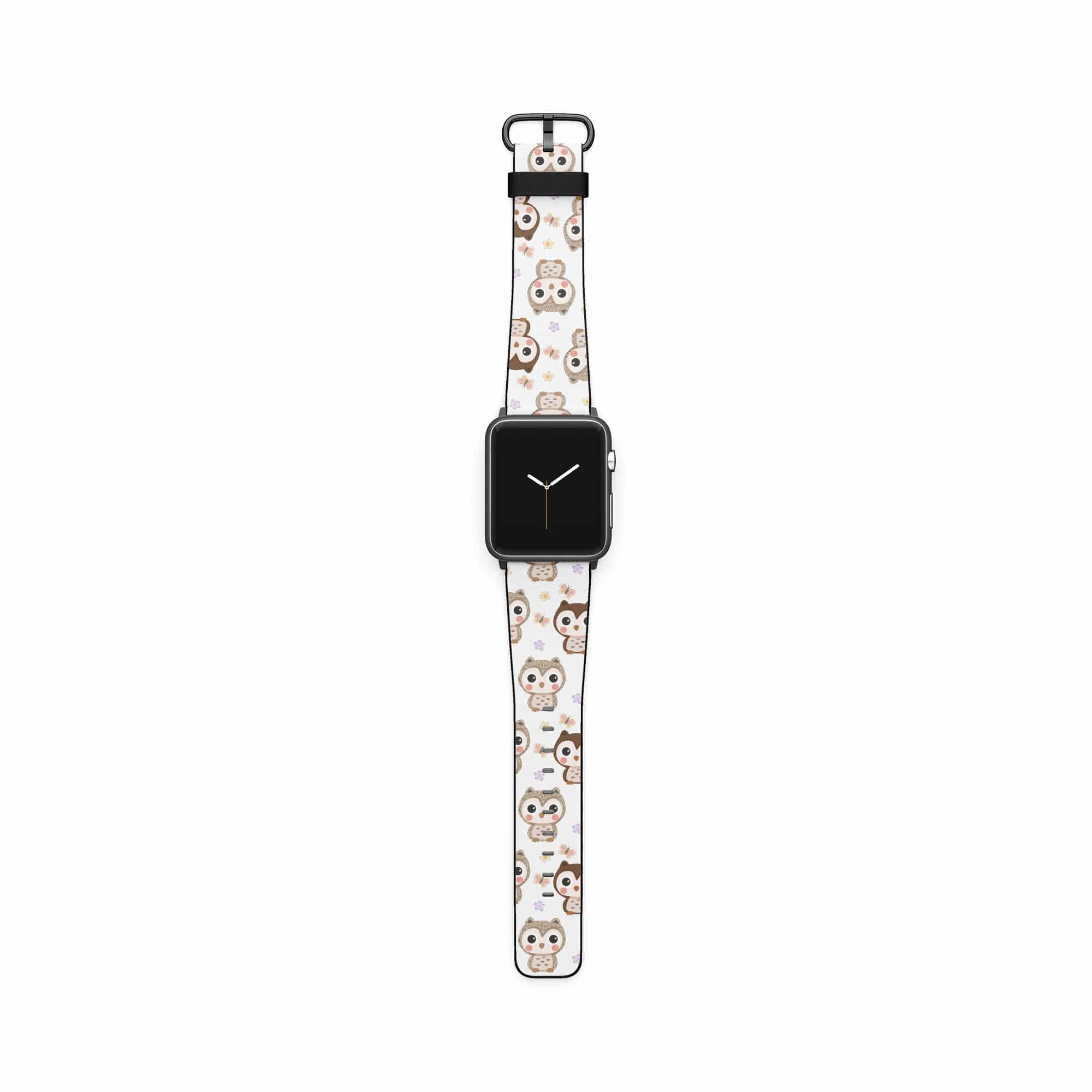 Owlet Bliss | Baby Owl Apple Watch Band for 38/40/41 mm Watch in Black