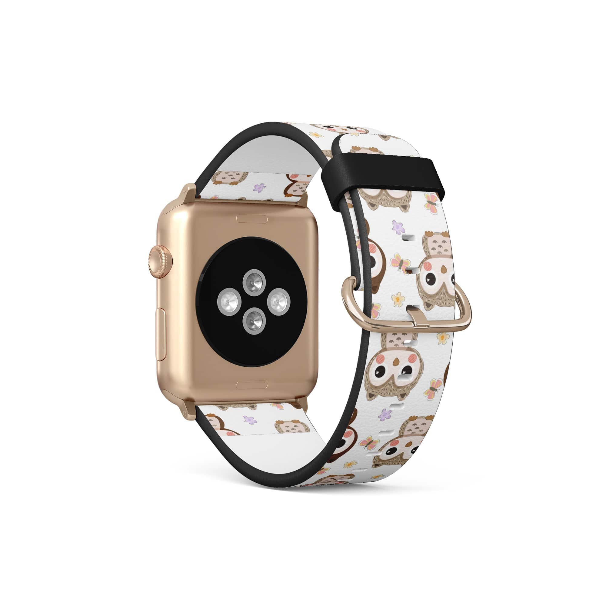 Owlet Bliss | Baby Owl Apple Watch Band for 38/40/41 mm Watch in Gold