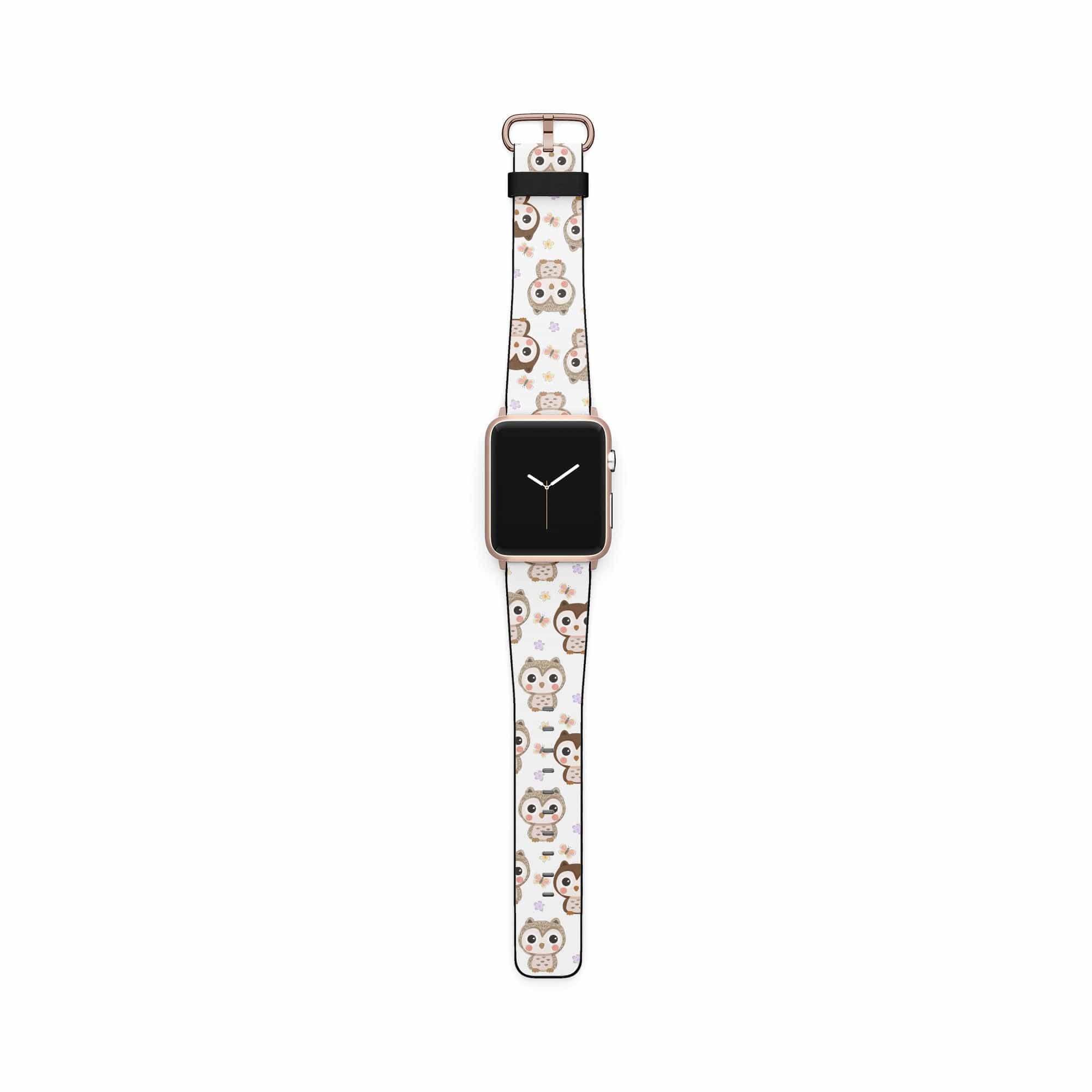 Owlet Bliss | Baby Owl Apple Watch Band for 38/40/41 mm Watch in Rose Gold