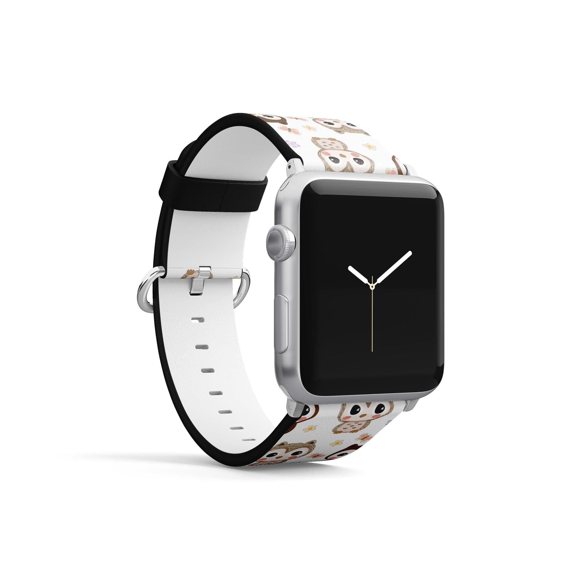 Owlet Bliss | Baby Owl Apple Watch Band for 38/40/41 mm Watch in Silver