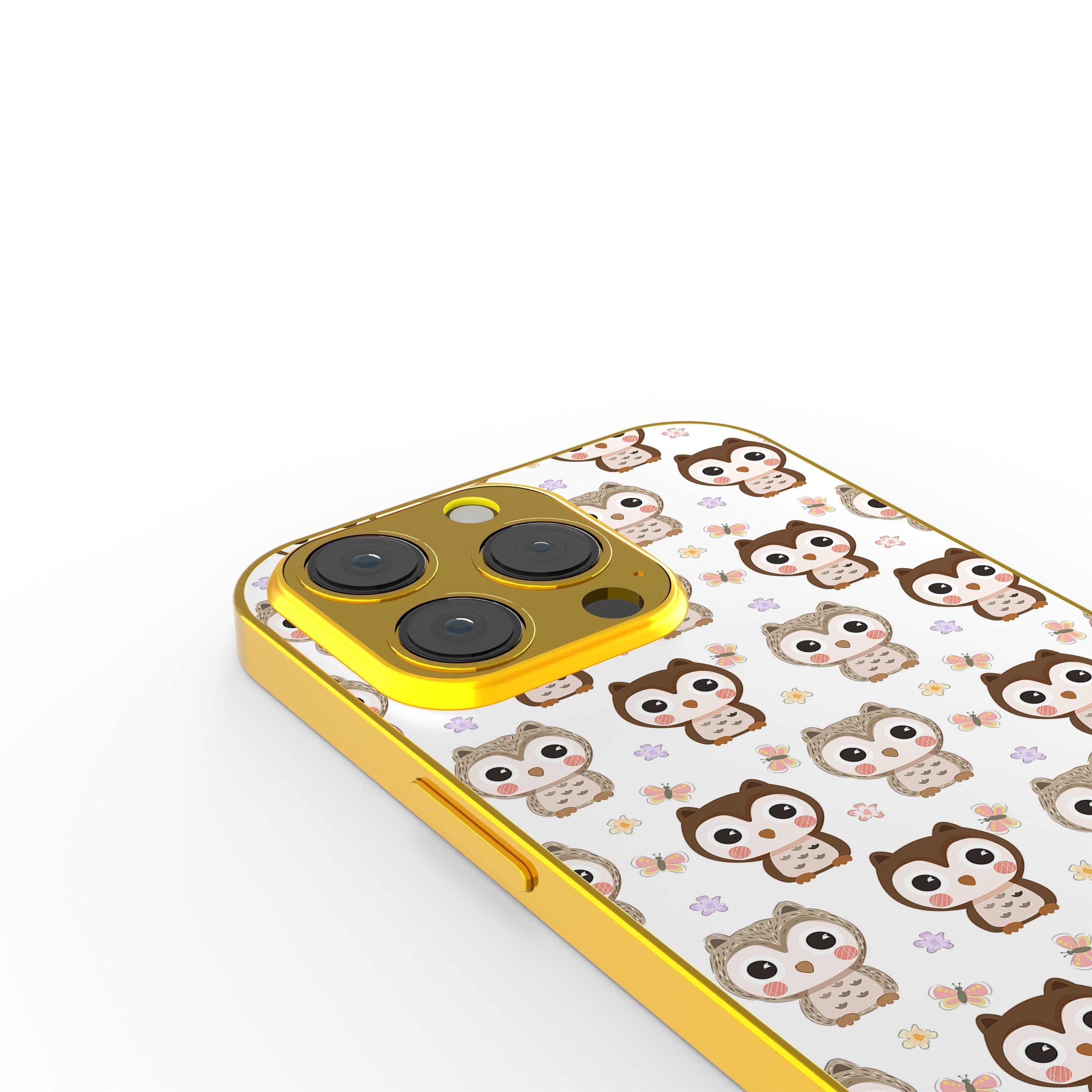 Owlet Bliss | Baby Owl Precious Metals Case in Gold