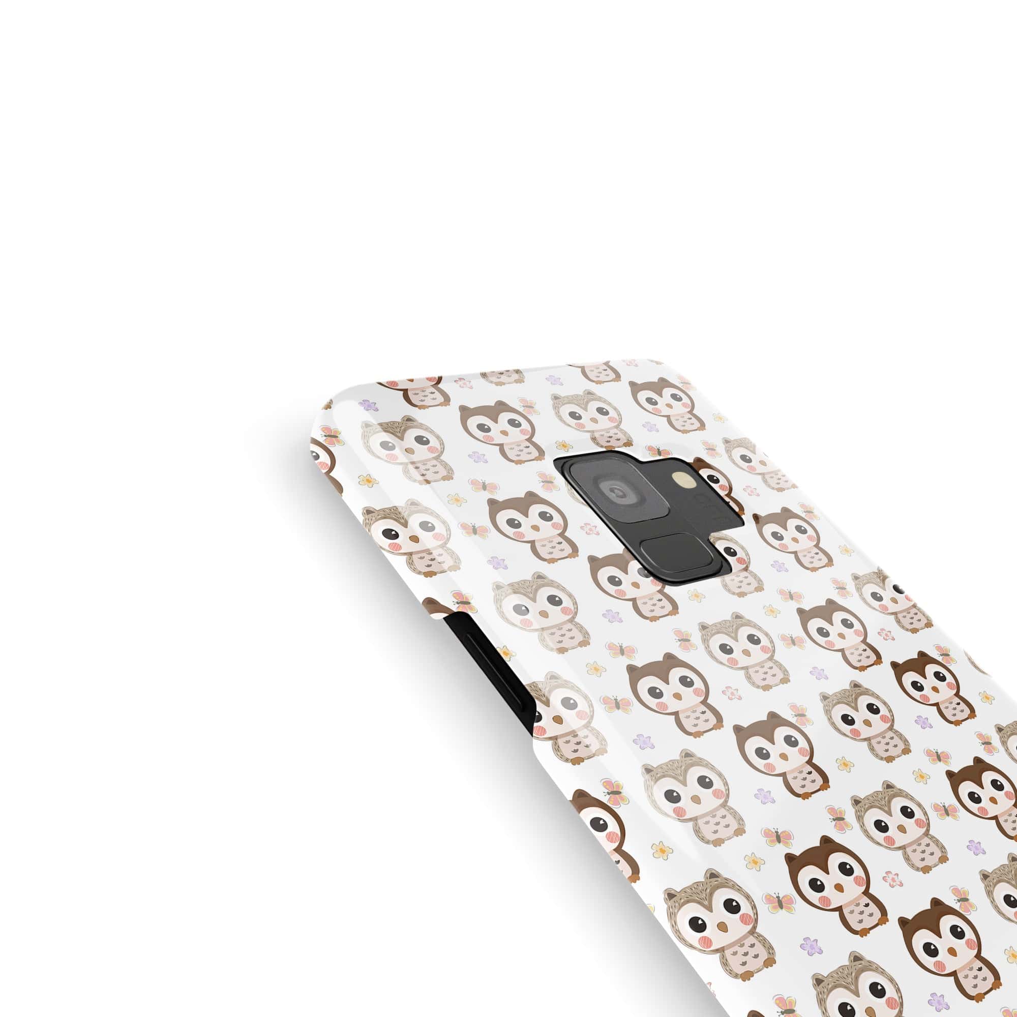 Owlet Bliss | Baby Owl Samsung Case Slim for Galaxy S9 