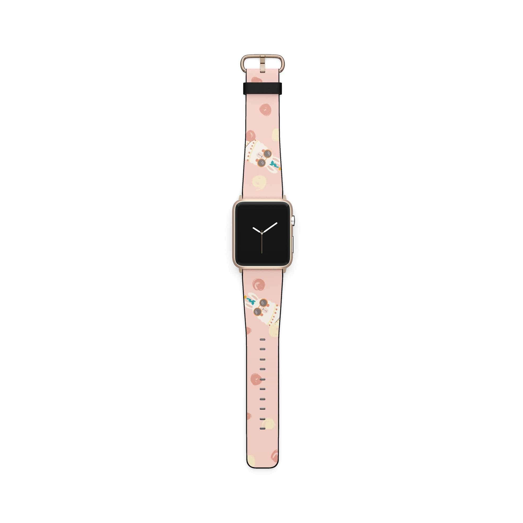 Party Starter | Alpaca Apple Watch Band for 38/40/41 mm Watch in Gold