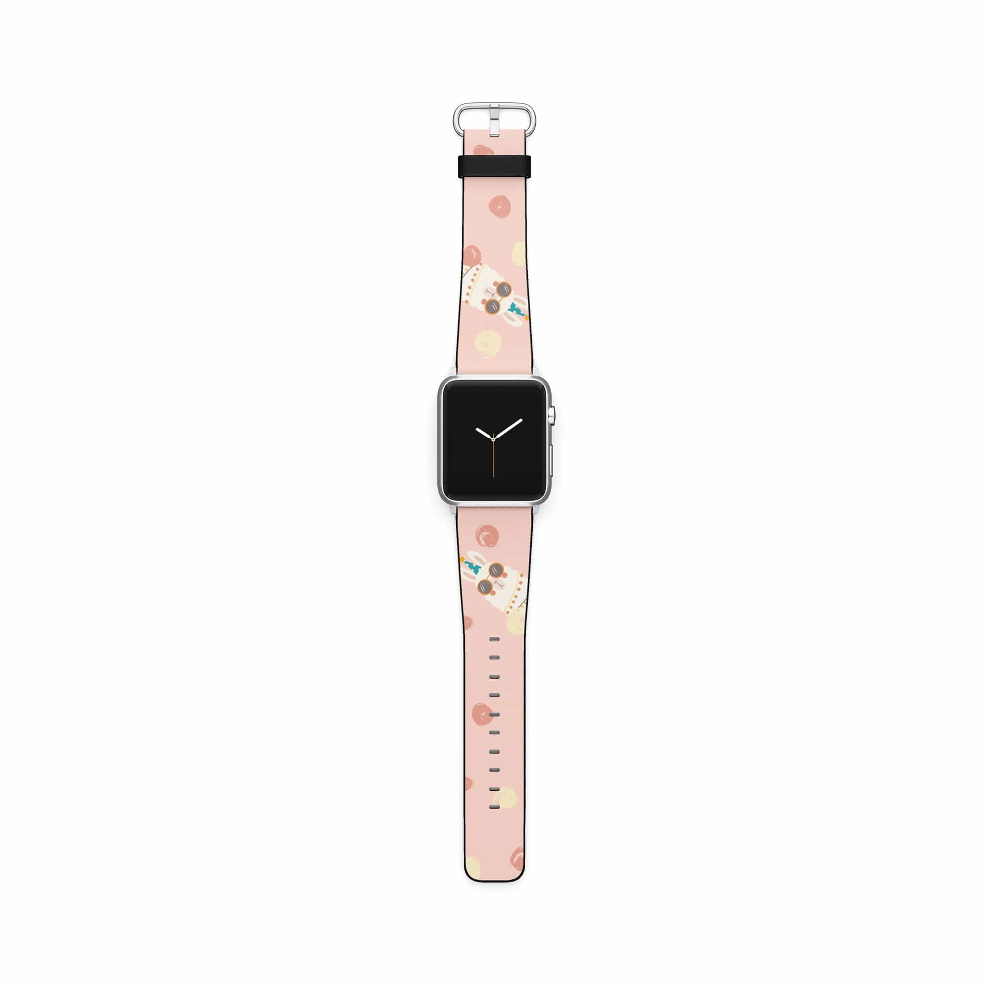 Party Starter | Alpaca Apple Watch Band for 38/40/41 mm Watch in Silver