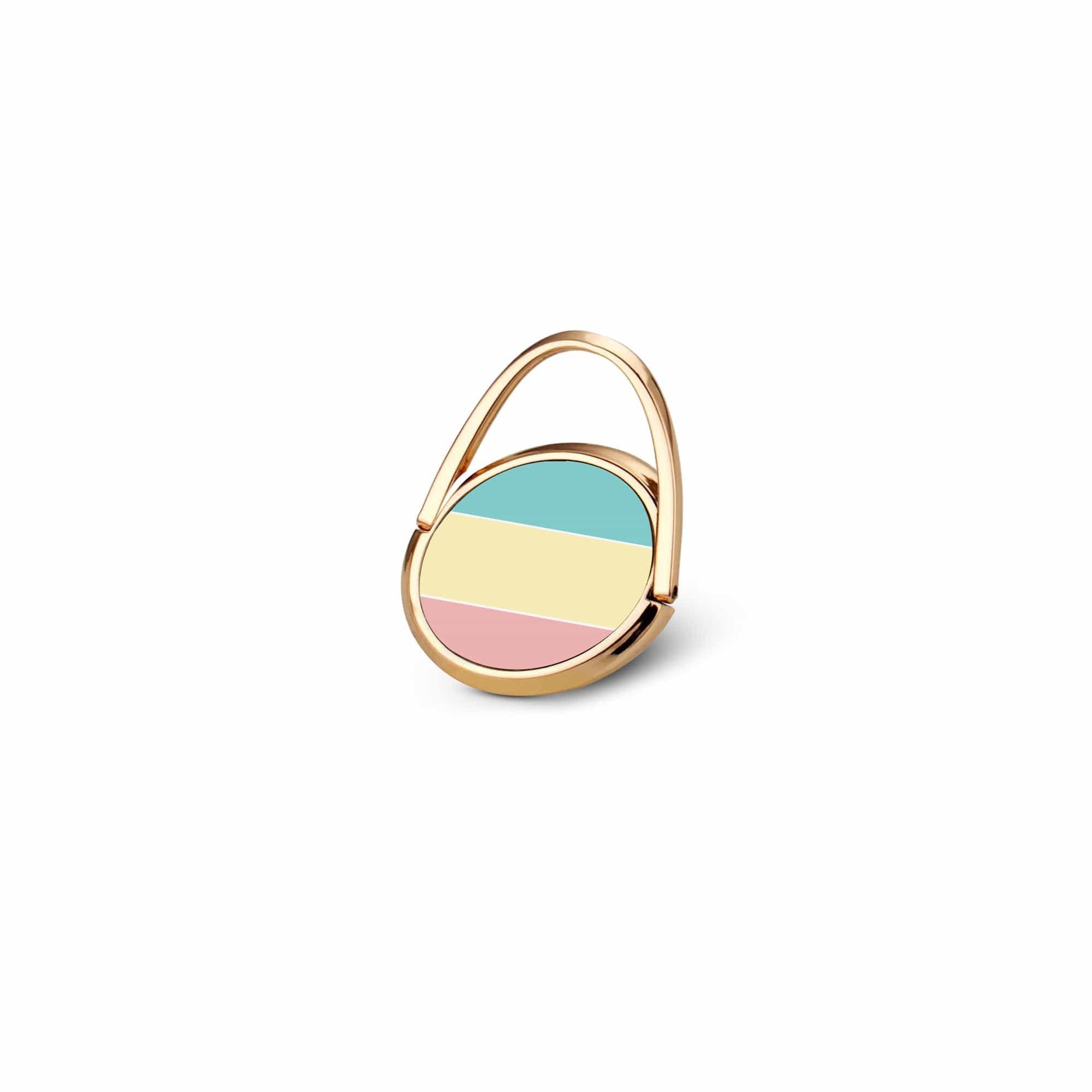 Pastel Stacks | Rectangle Shapes Ring Holder in Gold