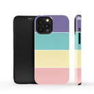 Pastel Stacks | Rectangle Shapes Case Tough for iPhone 7/8 Plus