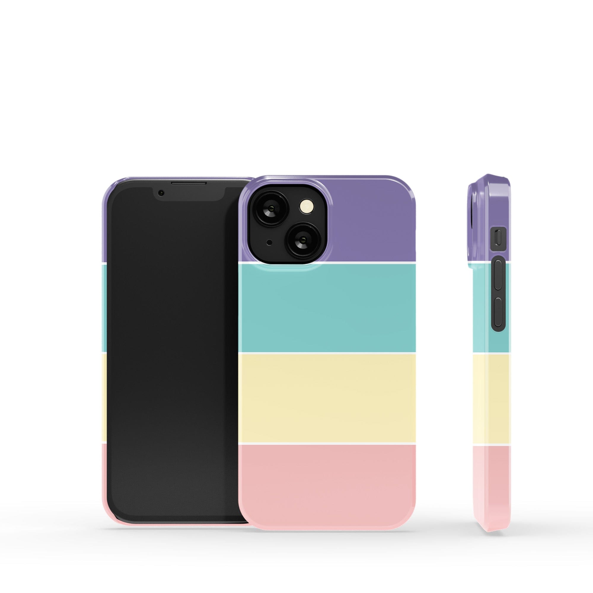 Pastel Stacks | Rectangle Shapes Case Tough for iPhone 11