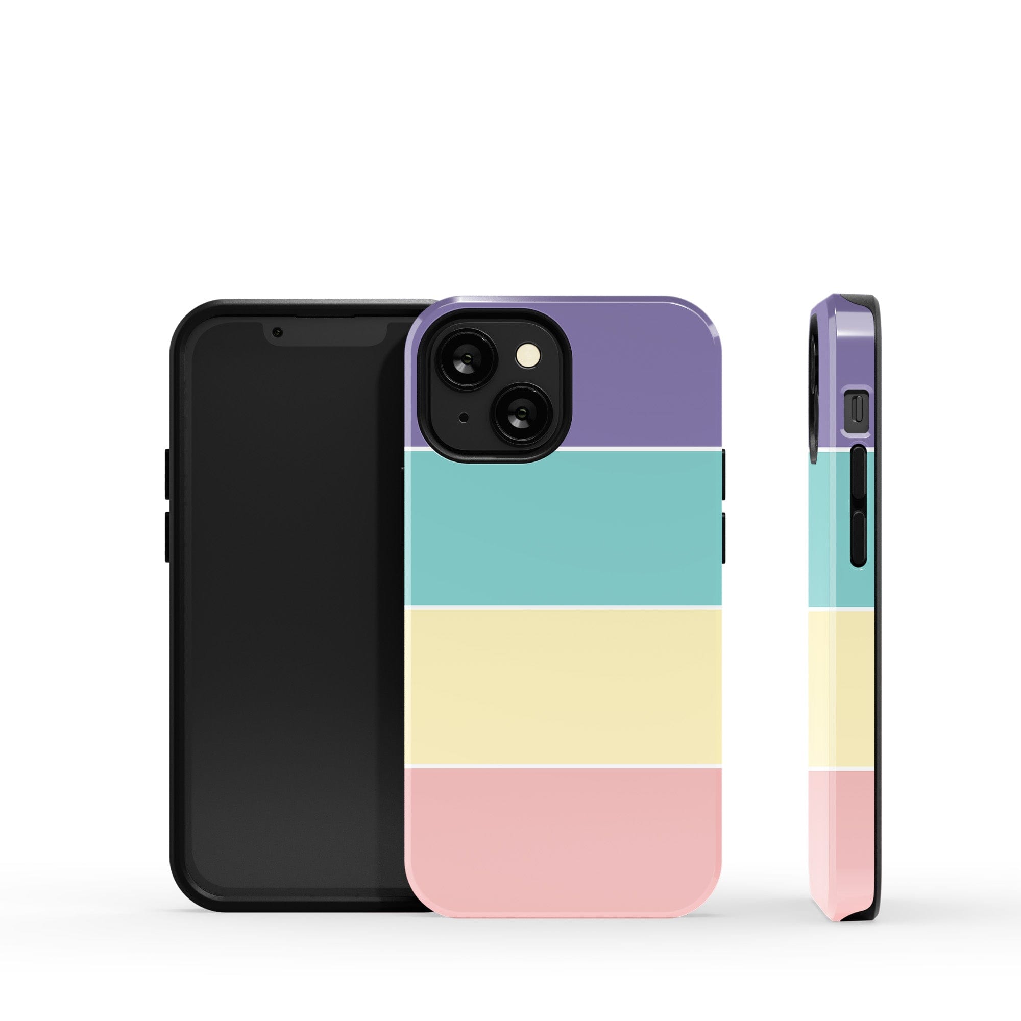 Pastel Stacks | Rectangle Shapes Case Slim for iPhone XS Max