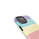 Pastel Stacks | Rectangle Shapes Case Slim for iPhone XR