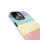 Pastel Stacks | Rectangle Shapes Case Tough for iPhone 13