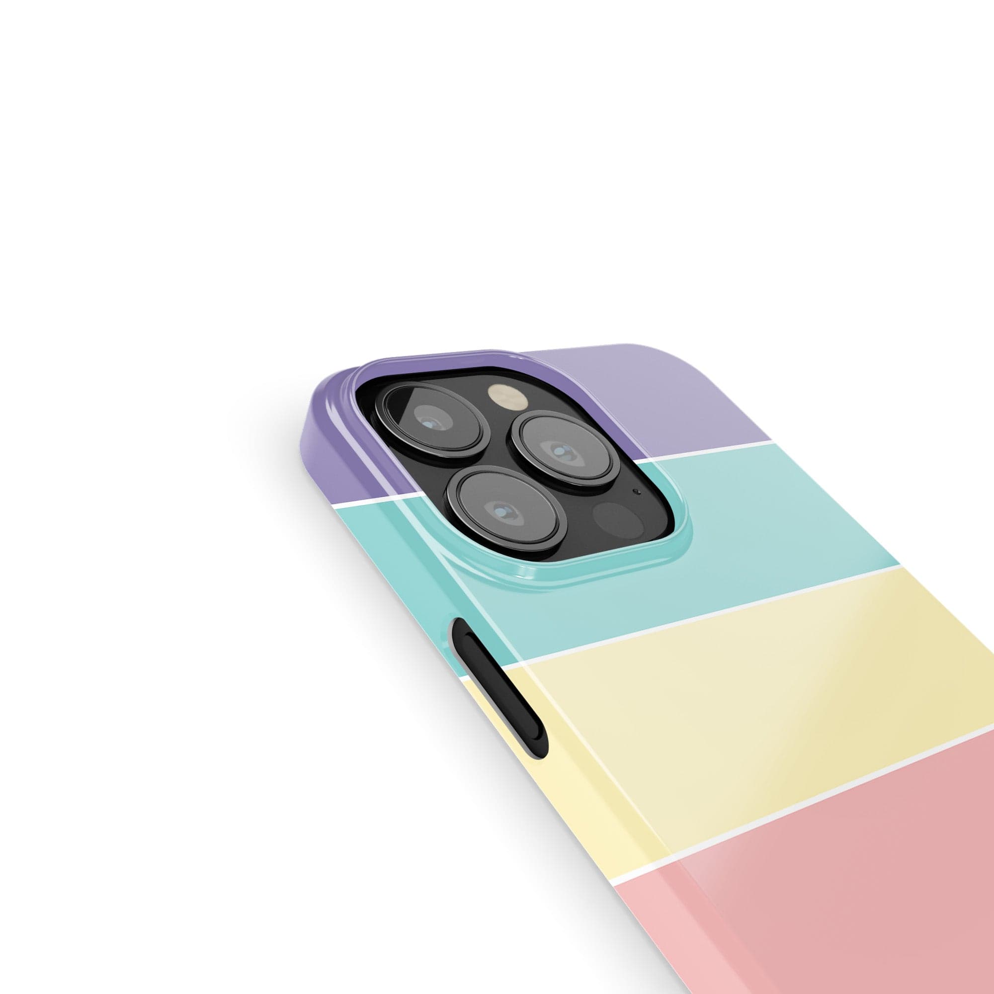 Pastel Stacks | Rectangle Shapes Case Slim for iPhone 12 Pro Max