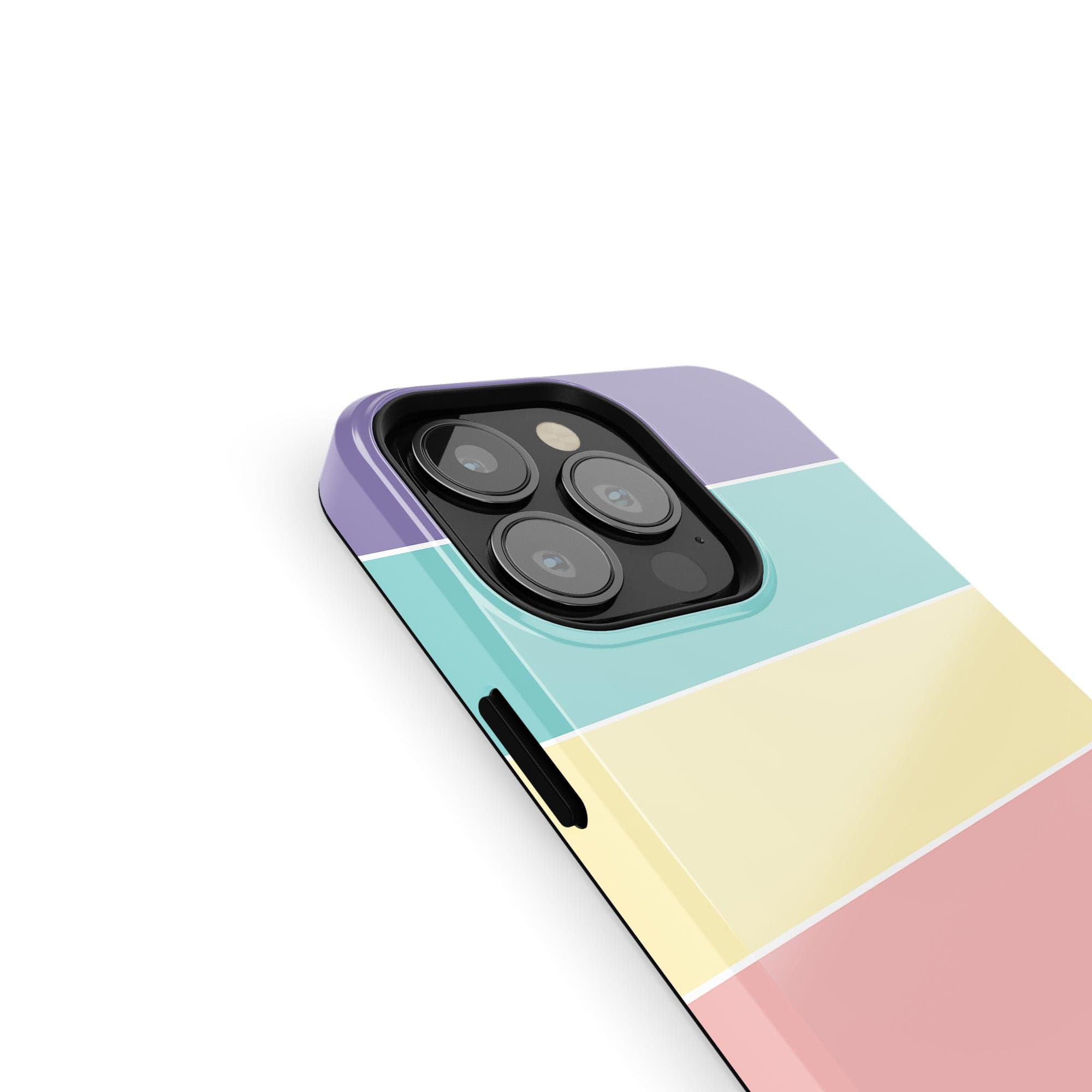 Pastel Stacks | Rectangle Shapes Case Slim for iPhone 12