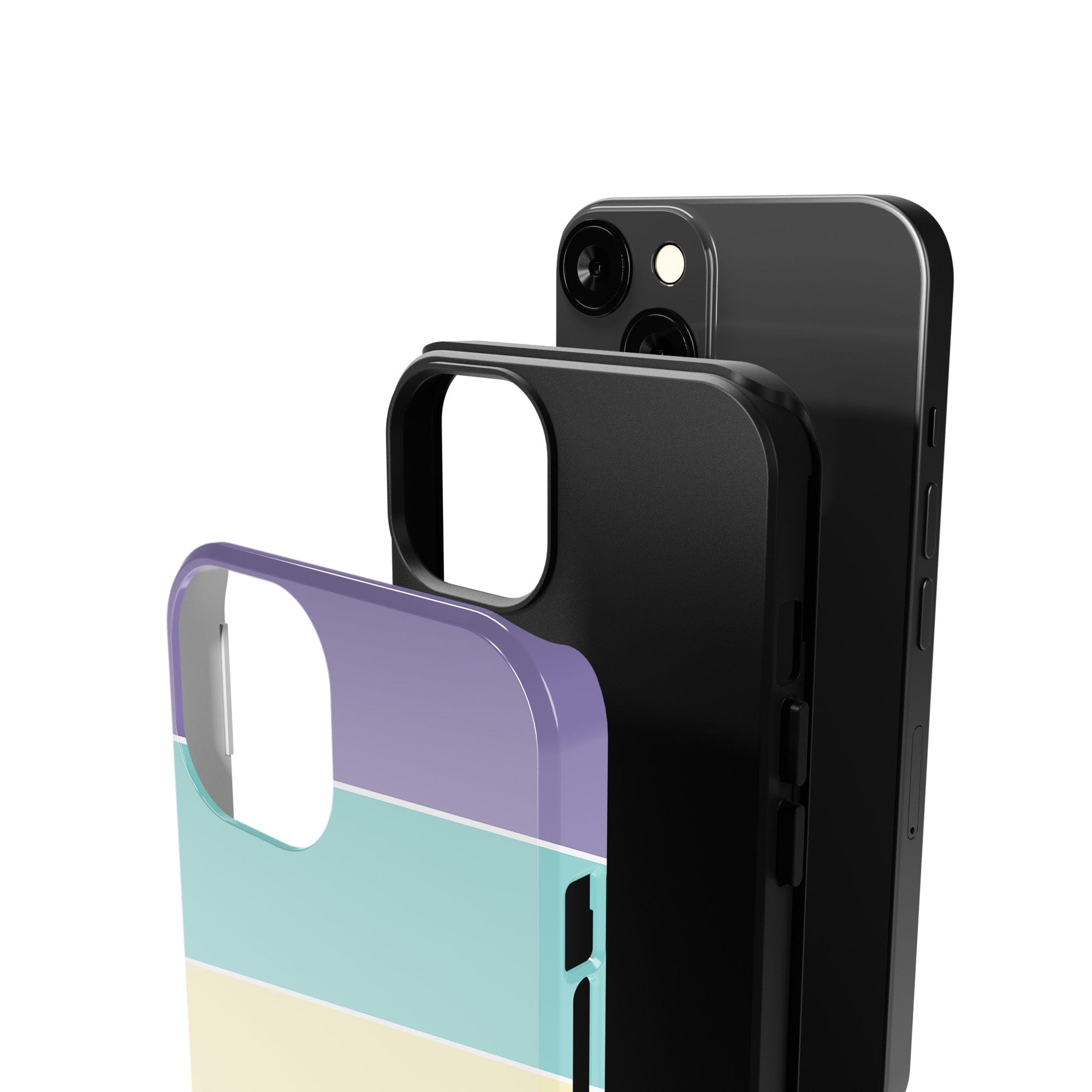 Pastel Stacks | Rectangle Shapes Case Slim for iPhone 11 Pro