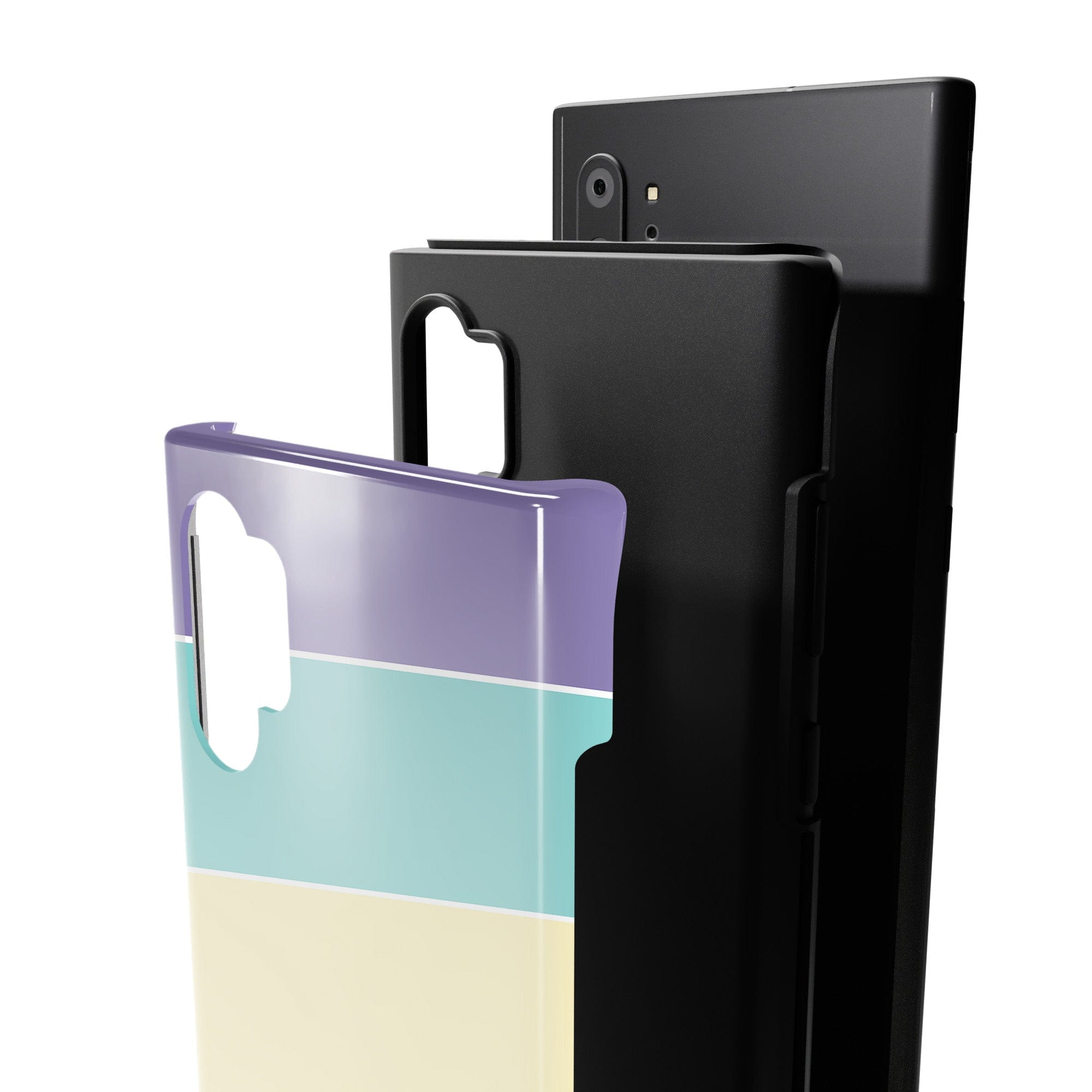 Pastel Stacks | Rectangle Shapes Samsung Case Tough for Galaxy Note 10 Plus 