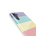 Pastel Stacks | Rectangle Shapes Samsung Case Slim for Galaxy Note 10 