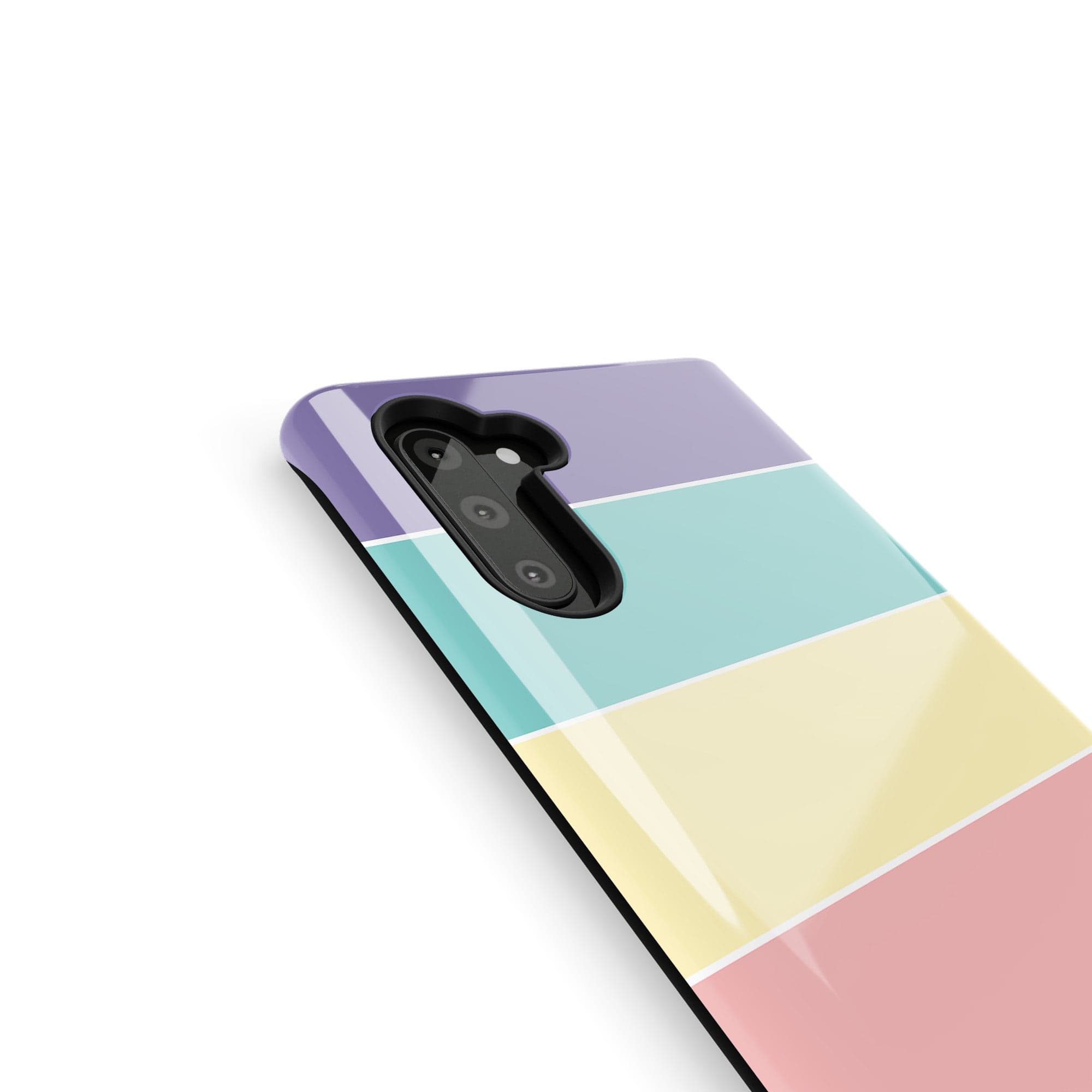 Pastel Stacks | Rectangle Shapes Samsung Case Tough for Galaxy Note 10 