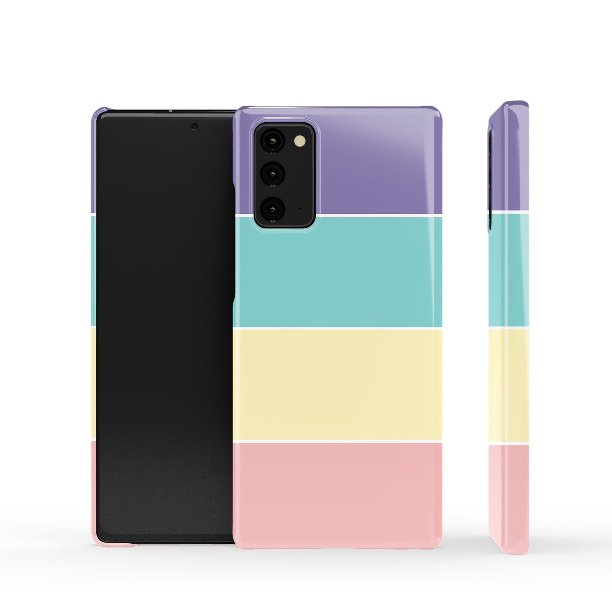 Pastel Stacks | Rectangle Shapes Samsung Case Slim for Galaxy Note 20 