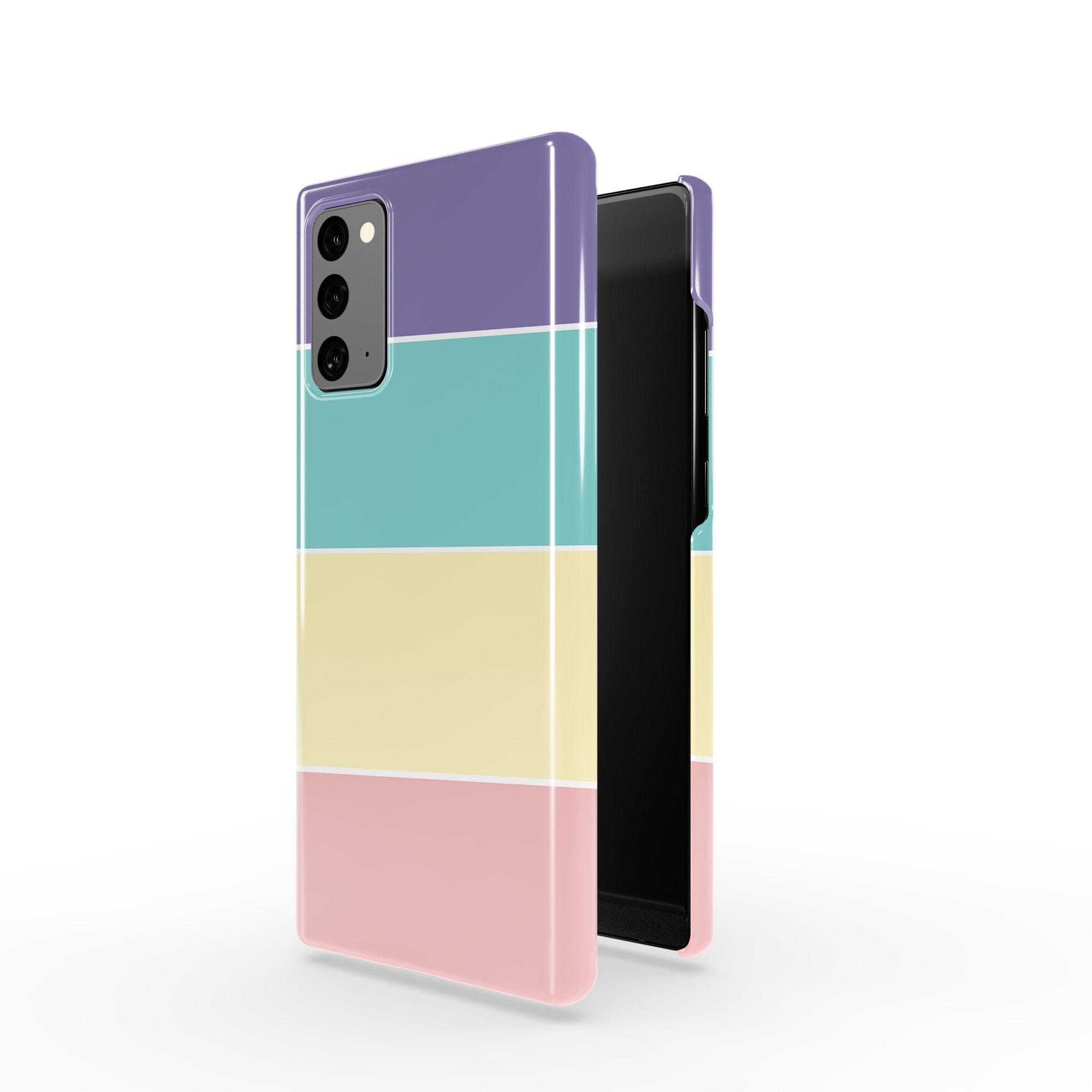 Pastel Stacks | Rectangle Shapes Samsung Case Slim for Galaxy Note 20 