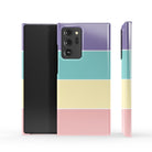 Pastel Stacks | Rectangle Shapes Samsung Case Slim for Galaxy Note 20 Ultra 