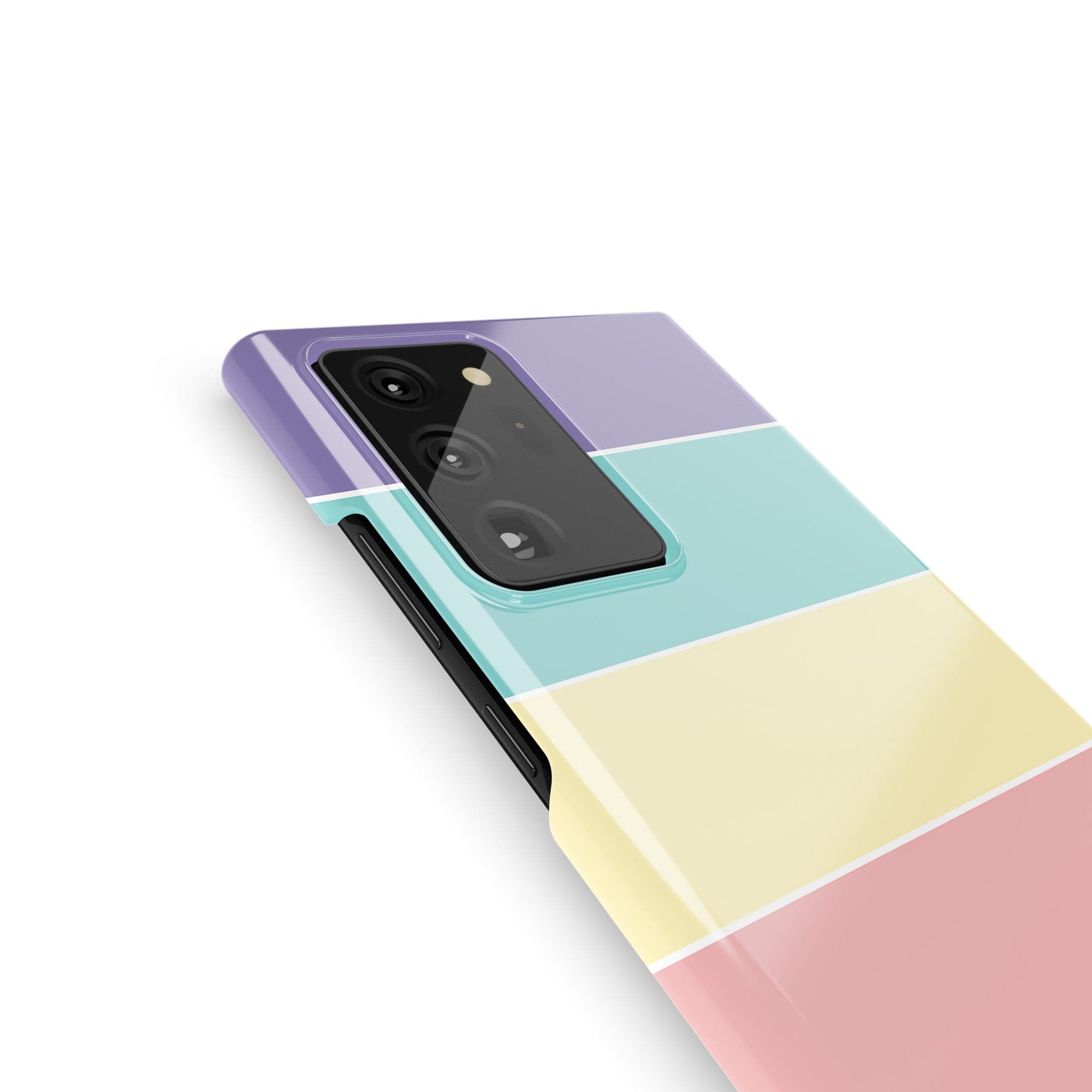 Pastel Stacks | Rectangle Shapes Samsung Case Slim for Galaxy Note 20 Ultra 