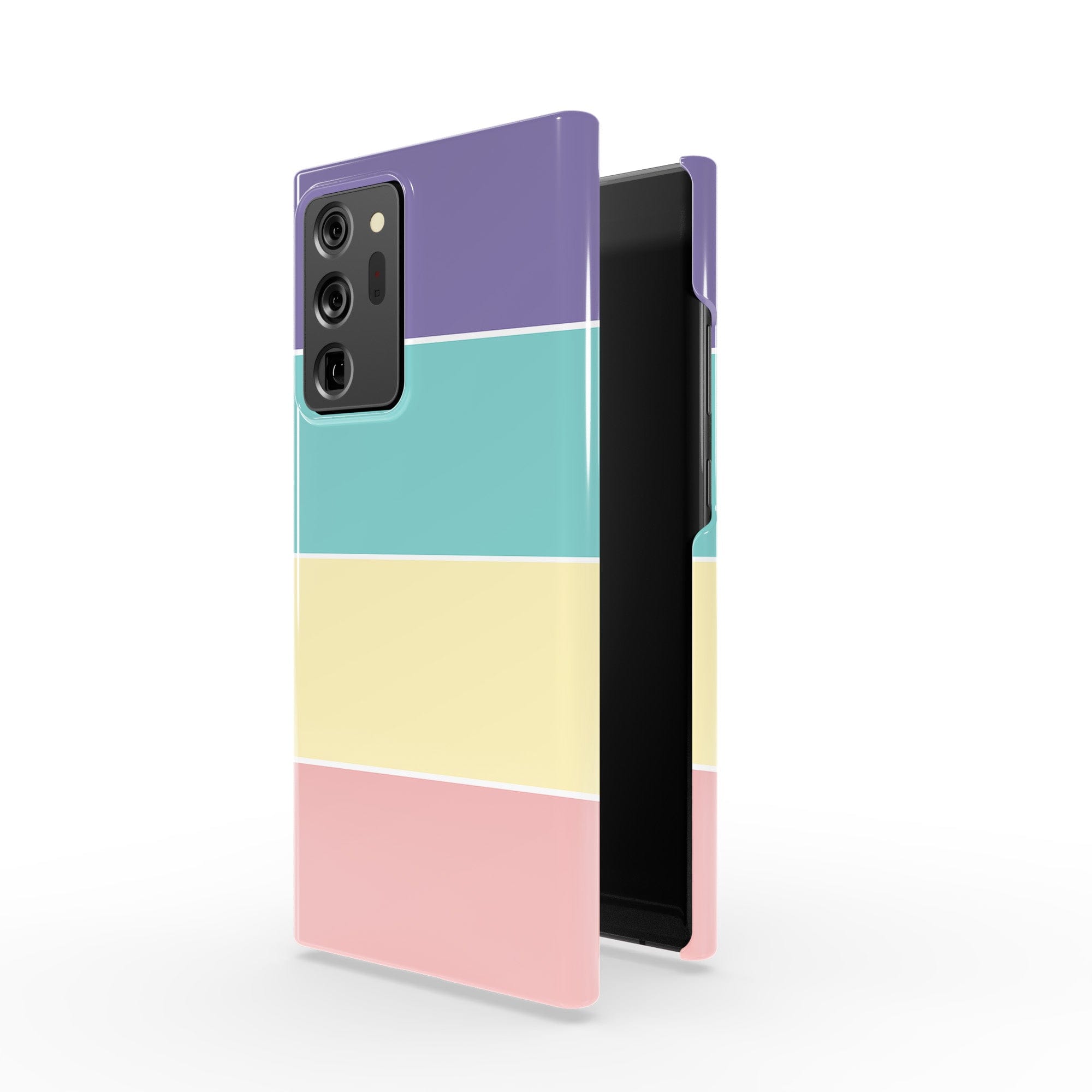 Pastel Stacks | Rectangle Shapes Samsung Case Slim for Galaxy Note 20 Ultra 