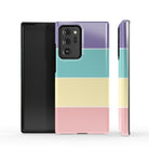 Pastel Stacks | Rectangle Shapes Samsung Case Tough for Galaxy Note 20 Ultra 