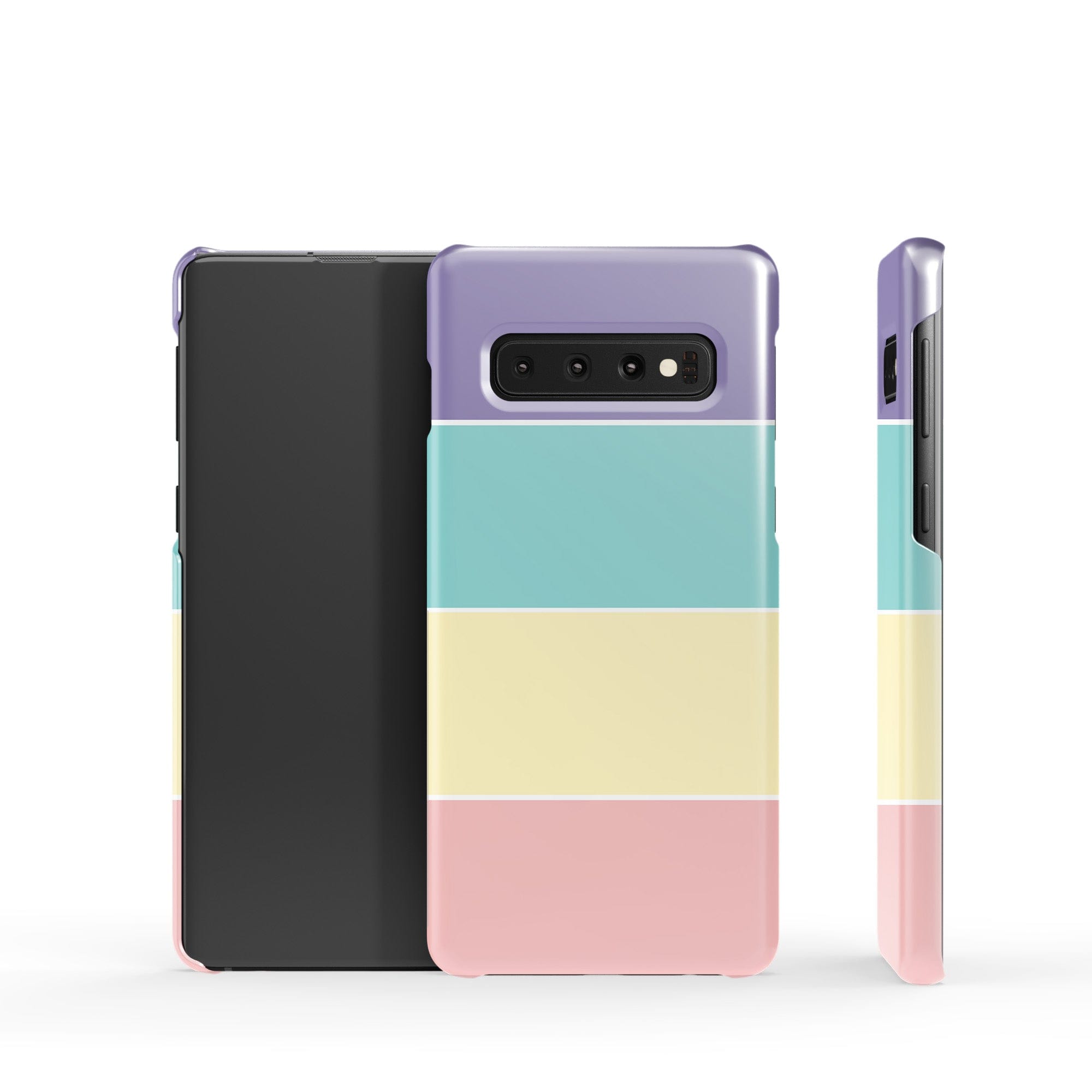 Pastel Stacks | Rectangle Shapes Samsung Case Slim for Galaxy S10 