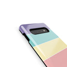 Pastel Stacks | Rectangle Shapes Samsung Case Tough for Galaxy S10 