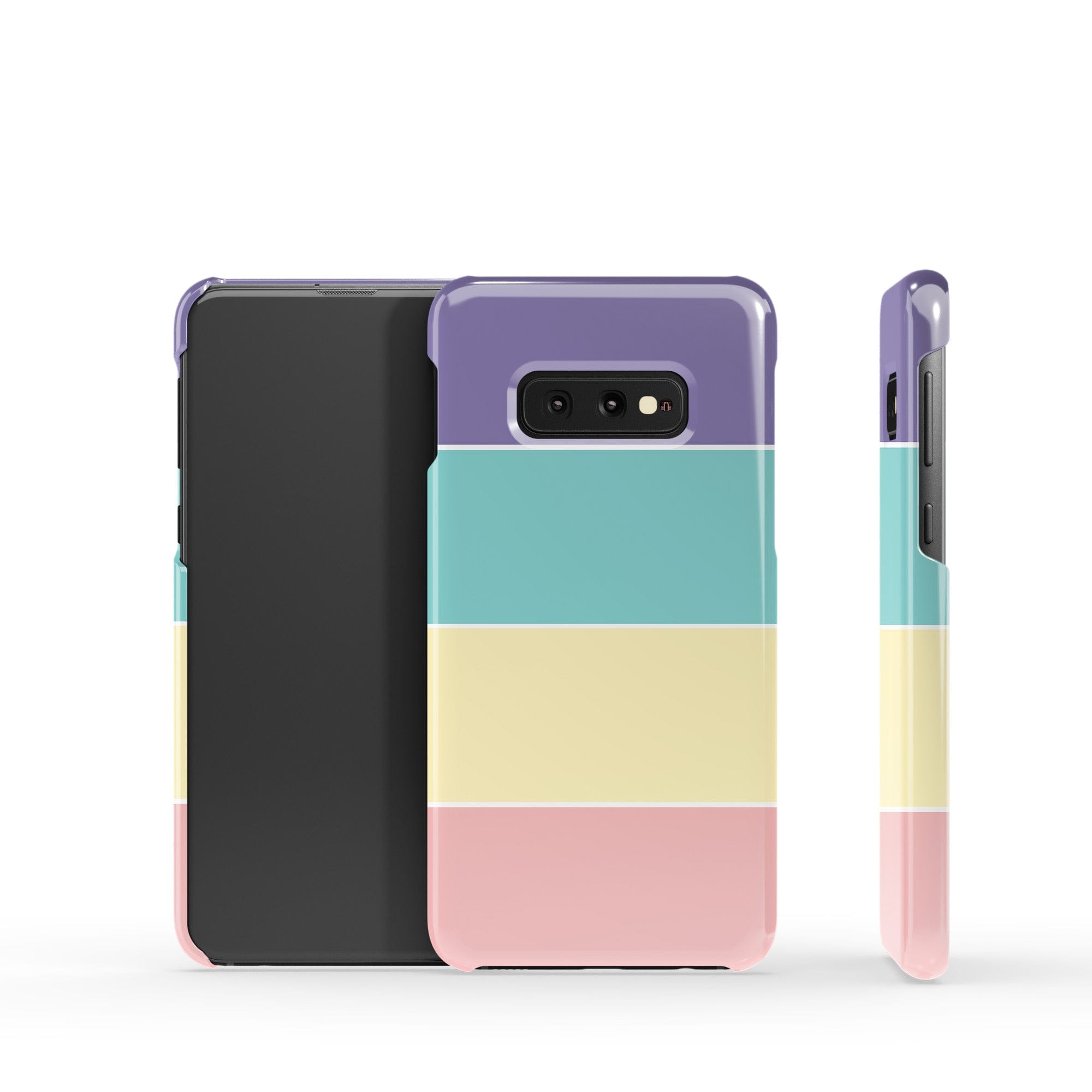 Pastel Stacks | Rectangle Shapes Samsung Case Slim for Galaxy S10e 