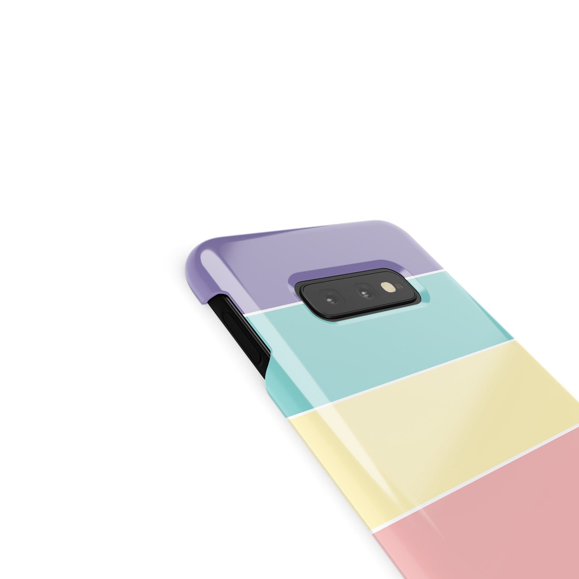 Pastel Stacks | Rectangle Shapes Samsung Case Slim for Galaxy S10e 