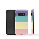 Pastel Stacks | Rectangle Shapes Samsung Case Tough for Galaxy S10e 