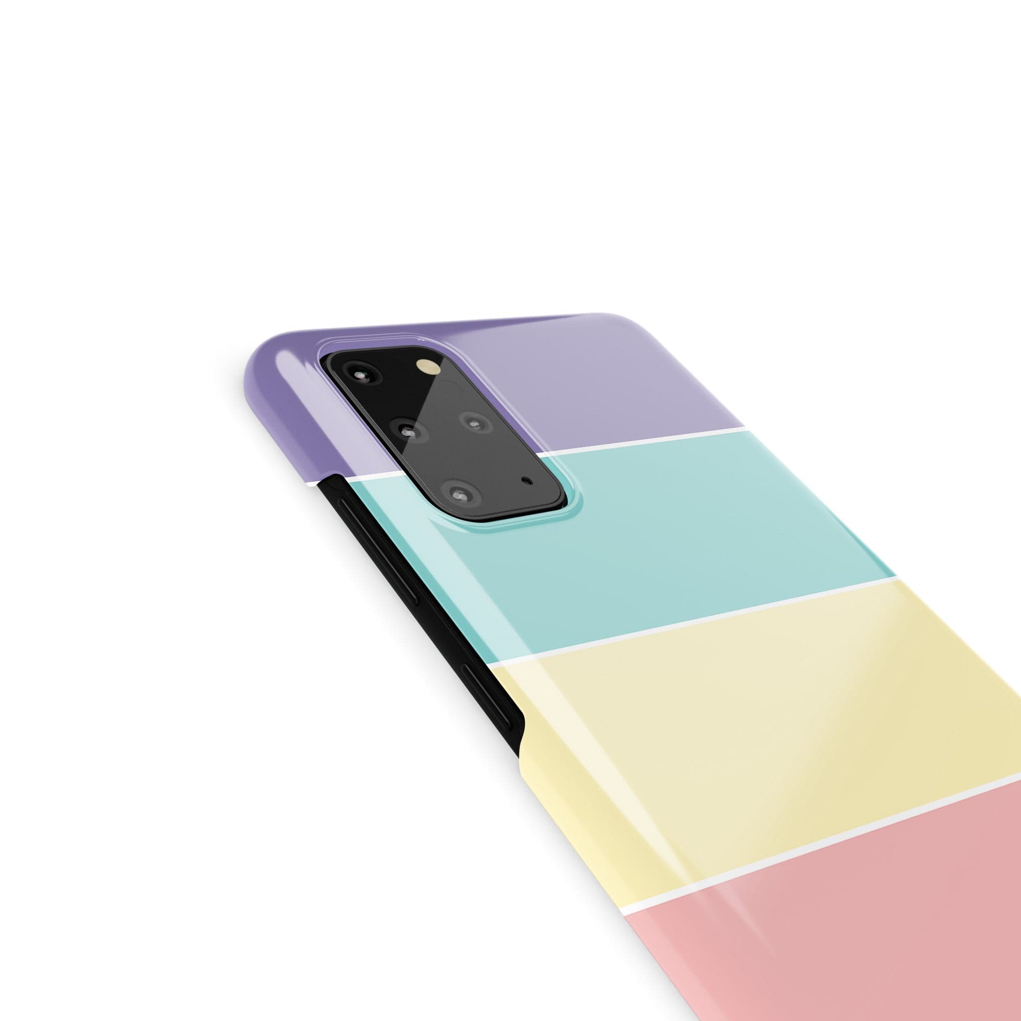 Pastel Stacks | Rectangle Shapes Samsung Case Slim for Galaxy S20 Plus