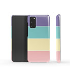 Pastel Stacks | Rectangle Shapes Samsung Case Slim for Galaxy S20 