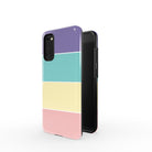 Pastel Stacks | Rectangle Shapes Samsung Case Tough for Galaxy S20 