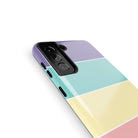 Pastel Stacks | Rectangle Shapes Samsung Case Tough for Galaxy S21 Plus