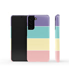 Pastel Stacks | Rectangle Shapes Samsung Case Slim for Galaxy S21 