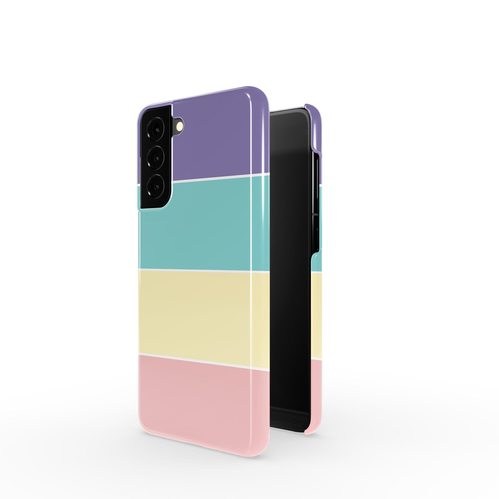 Pastel Stacks | Rectangle Shapes Samsung Case Slim for Galaxy S21 