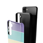 Pastel Stacks | Rectangle Shapes Samsung Case Tough for Galaxy S21 