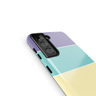 Pastel Stacks | Rectangle Shapes Samsung Case Tough for Galaxy S21 