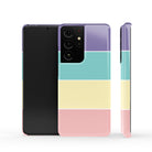 Pastel Stacks | Rectangle Shapes Samsung Case Slim for Galaxy S21 Ultra