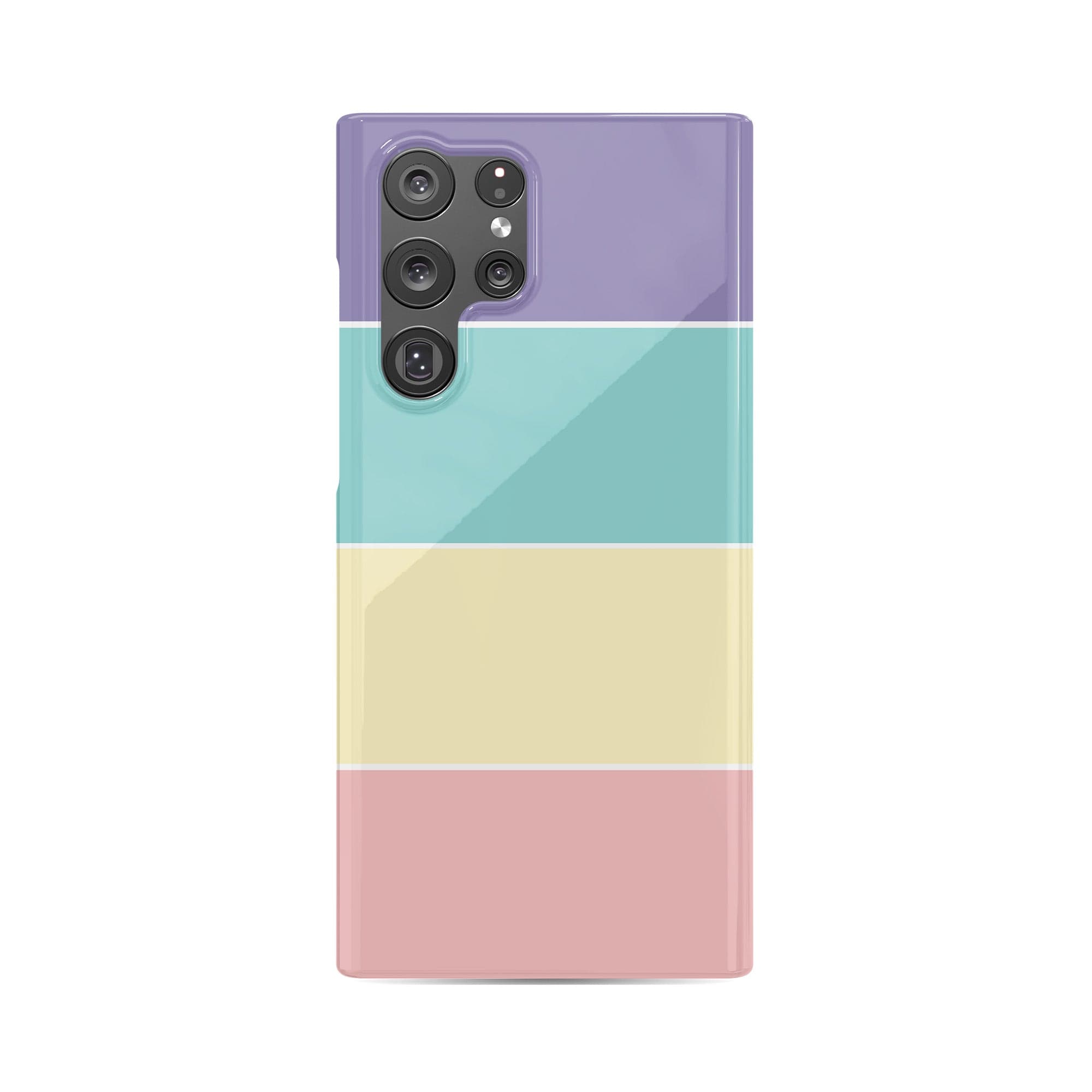 Pastel Stacks | Rectangle Shapes Samsung Case Slim for Galaxy S22 Ultra