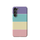 Pastel Stacks | Rectangle Shapes Samsung Case Slim for Galaxy S23 Plus