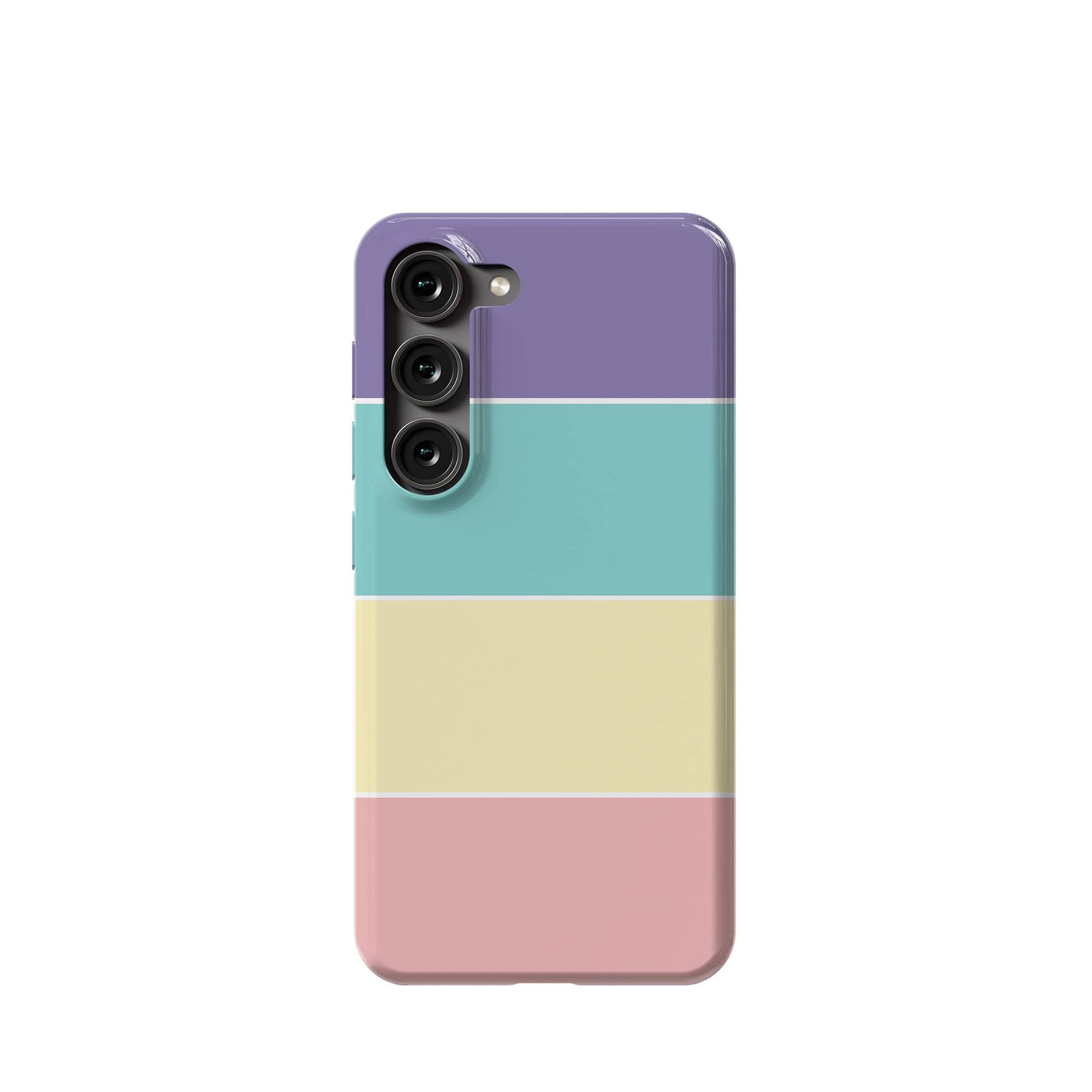 Pastel Stacks | Rectangle Shapes Samsung Case Slim for Galaxy S23 Ultra