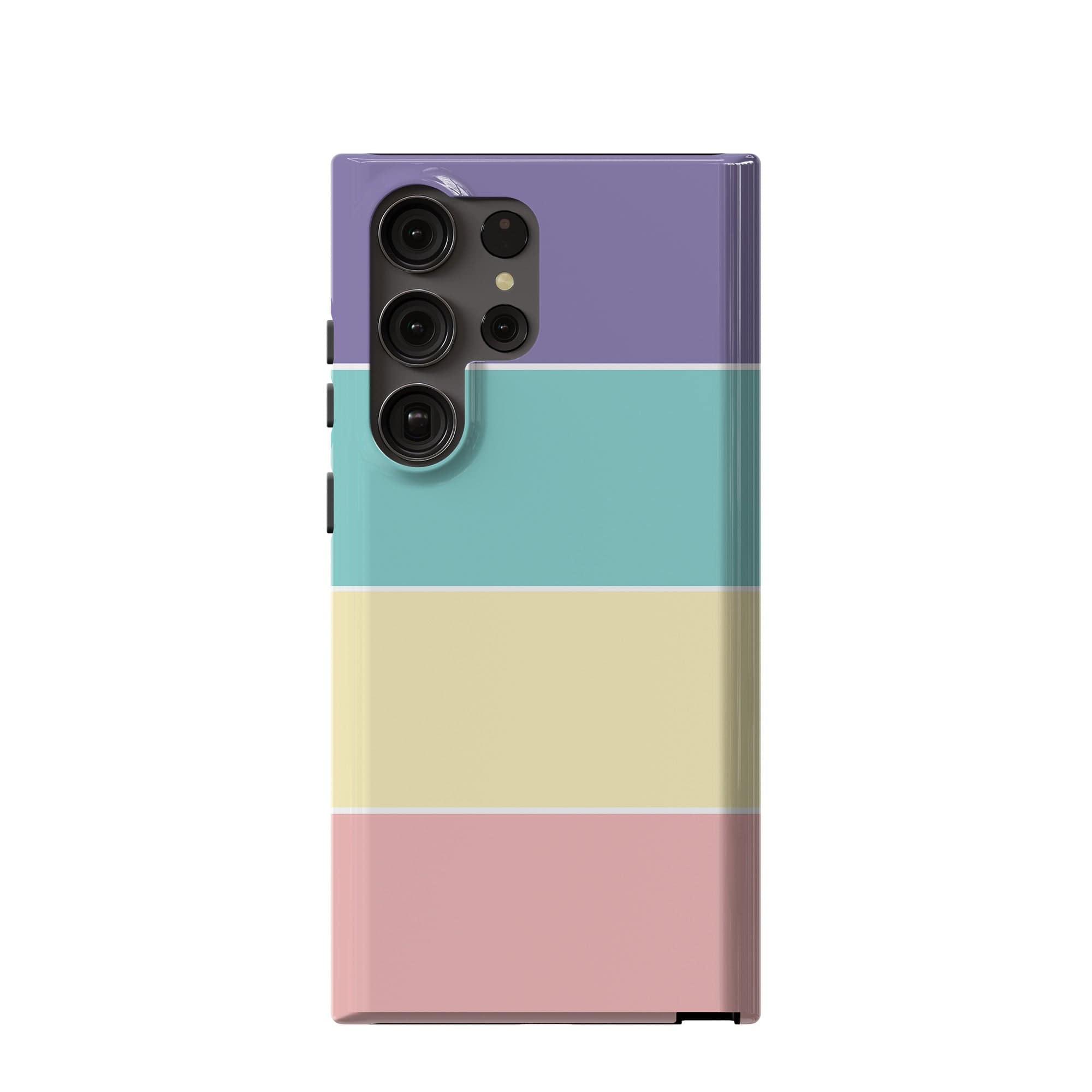 Pastel Stacks | Rectangle Shapes Samsung Case Tough for Galaxy S23